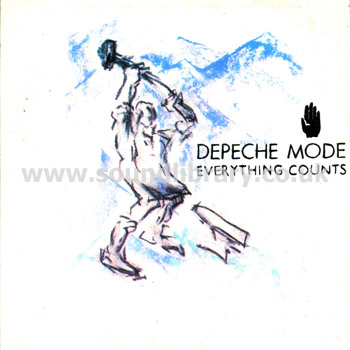 Depeche Mode Everything Counts UK Issue 7" Mute 7 BONG 3 Front Sleeve Image