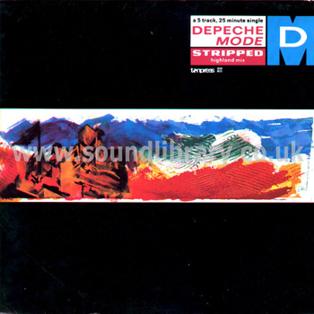 Depeche Mode Stripped Poland Issue Stereo 12" Tonpress MAX 1 Front Sleeve Image
