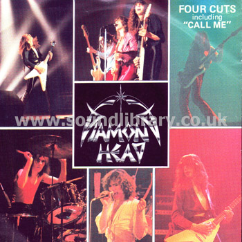 Diamond Head Four Cuts UK Issue EP Front Sleeve Image