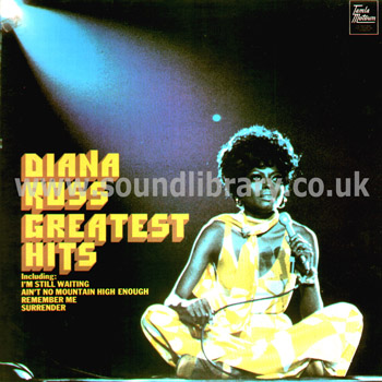 Diana Ross Diana Ross Greatest Hits UK Issue G/F Sleeve LP Tamla Motown STMA8006 Front Sleeve Image
