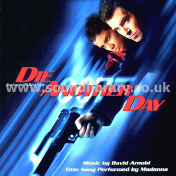 David Arnold Die Another Day Enhanced CD UK Issue CD Warner Bros. 9362483892 Front Inlay Image