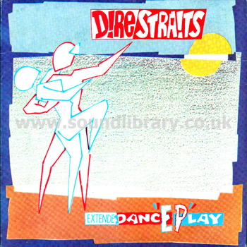 Dire Straits Twisting By The Pool Portugal Issue 7" EP Vertigo 6205062 Front Sleeve Image