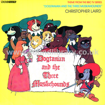 Dogtanian And The Three Muskehounds UK Issue 7" BBC Records And Tapes RESL 165 Front Sleeve Image