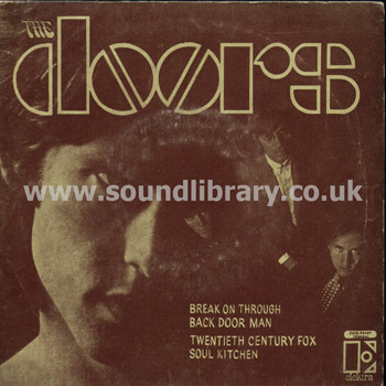 The Doors Thailand Issue 7" EP RTA Records CT 873 Front Sleeve Image