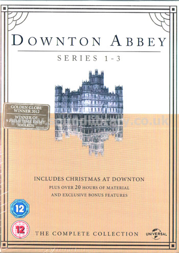 Downton Abbey Series 1-3 Hugh Bonneville Region 2,4,5 3DVD Box Set Universal 8291647 Box Set Image