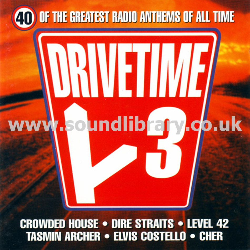 Drive Time 3 UK Issue 2CD Dino Entertainment DINCD119 Front Inlay Image
