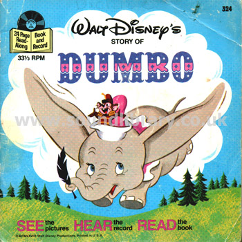 Dumbo Oliver Wallace USA Issue G/F Sleeve EP Front Sleeve Image