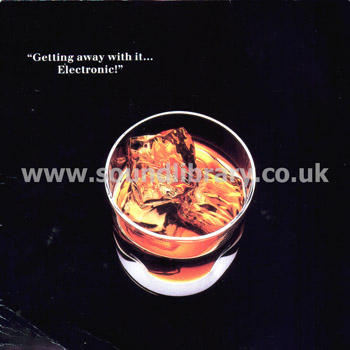 Electronic Getting Away With It UK Issue 7" Factory FAC257/7 Front Sleeve Image