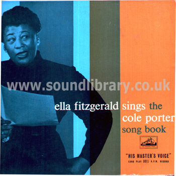 Ella Fitzgerald The Cole Porter Song Book Volume II UK LP HMV (Verve Series) CLP 1084 Front Sleeve Image