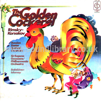 Eugene Goosens The Golden Cockerel UK Issue Stereo LP Classics For Pleasure CFP 126 Front Sleeve Image