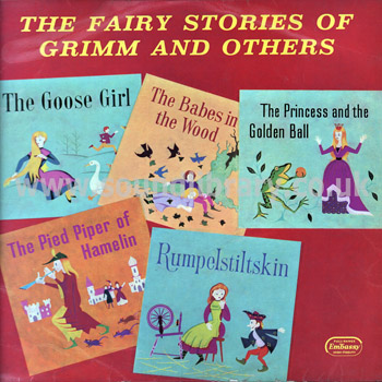 The Fairy Stories of Grimm And Others Ann Lancaster UK Issue LP Embassy WLP 6040 Front Sleeve Image