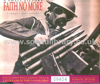 Faith No More A Small Victory UK Issue Special Edition CDS SLASH LASCD39 Front Inlay Image