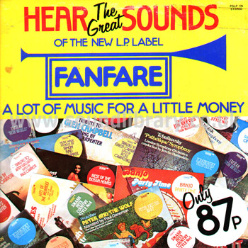 Fanfare Free Sampler UK Issue Stereo LP Fanfare PSLP 176 Front Sleeve Image