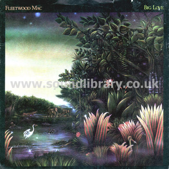 Fleetwood Mac Big Love UK Issue 7" Warner Bros. W8398 Front Sleeve Image
