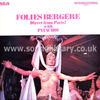 Folies Bergere Georges Ulmer UK Stereo LP RCA (International / Camden) INTS 1069 Front Sleeve Image