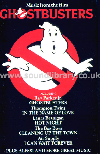 Ghostbusters Ray Parker Jr. UK Issue Stereo MC Arista 406 559 Front Inlay Card