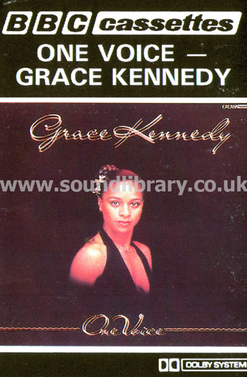 Grace Kennedy One Voice UK Issue Stereo MC BBC Cassettes ZCF 419 Front Inlay Card