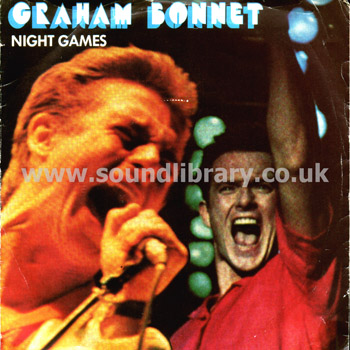 Graham Bonnet Night Games UK Issue 7" Vertigo VER 1 Front Sleeve Image