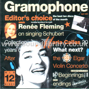 Richard Goode Gramophone Editor's Choice April 1997 UK Issue Cover CD Front Inlay Image