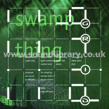 The Grid Swamp Thing UK Issue CDS Deconstruction 74321205842 Front Card Sleeve