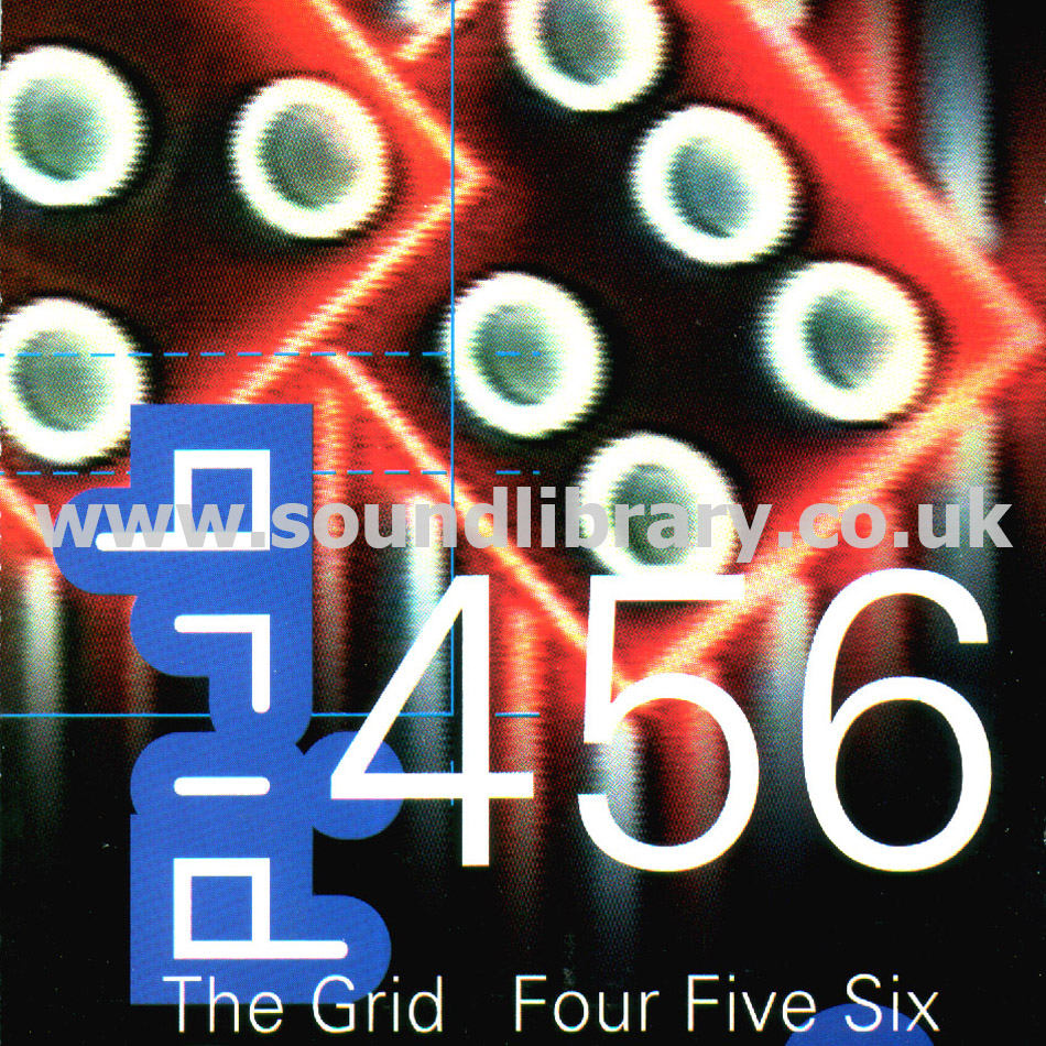 The Grid 456 UK Issue CD Front Inlay Image