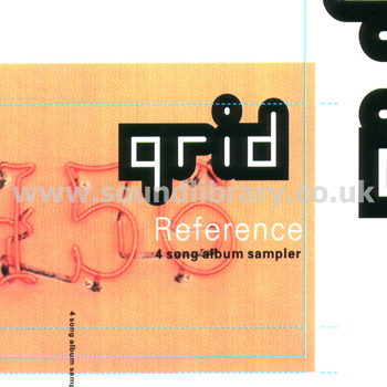 The Grid Grid Reference UK Issue Promotional Use Only CD Virgin VSCDJ 1421 Front Inlay Image