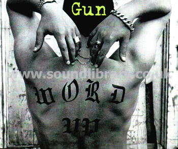 Gun Word Up UK Issue CDS A&M 580 665-2 Front Inlay Image