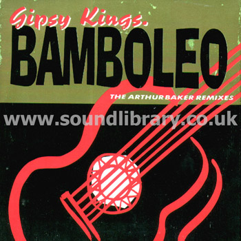 Gipsy Kings Bamboleo (Arthur Baker Remixes) Holland Issue CDS A.1. Records CA1 313 Front Card Sleeve
