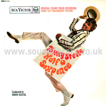 Half A Sixpence Irwin Kostal UK Issue Stereo LP RCA Victor (Living Stereo) SB-6735 Front Sleeve Image