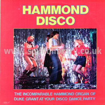 Duke Grant Hammond Disco UK Issue LP Stereo Gold Award MER406 Front Sleeve Image