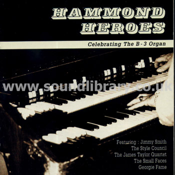 Hammond Heroes (Celebrating The B-3 Organ) UK Issue CD Universal 5453032 Front Inlay Image