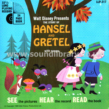 Jean Aubrey Hansel And Gretel UK Issue G/F Sleeve EP Front Sleeve Image