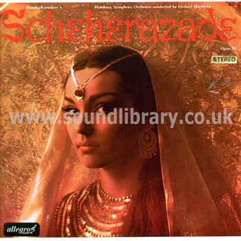 Herbert Hochfeld Rimsky-Korsakov - Scheherazade UK Issue Stereo LP Allegro SALL 702 Front Sleeve Image