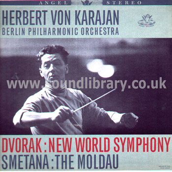  Herbert Von Karajan ANGEL S35615 LP Front Sleeve Image