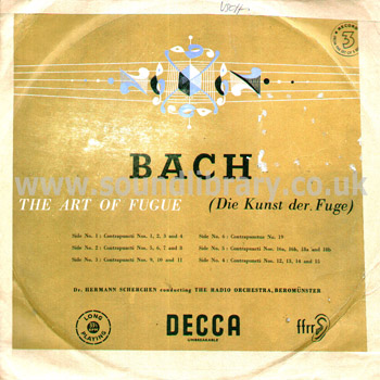  Hermann Scherchen Decca LXT 2503-2505 3LP Front Sleeve Image