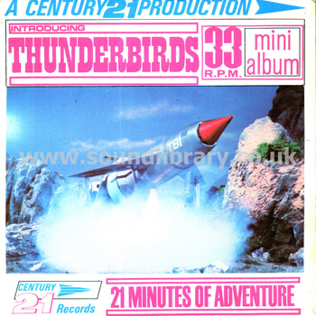 Introducing Thunderbirds David Graham UK Issue 7" EP Century 21 Records MA 103 Front Sleeve Image