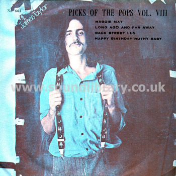 James Taylor Pick Of The Pops Vol. VIII Thailand Issue 7" EP 644 Front Sleeve Image