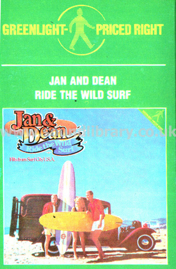 Jan and Dean Ride The Wild Surf UK Issue MC Liberty TC-GO 2011 Front Inlay Card