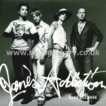 Jane's Addiction Just Because EU Issue 7" Front Sleeve Image