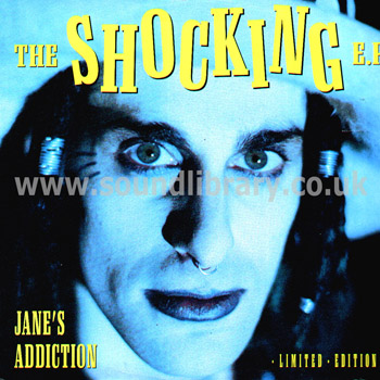 Jane's Addiction The Shocking E.P. UK Issue 12" Warner Bros. W 7520T Front Sleeve Image