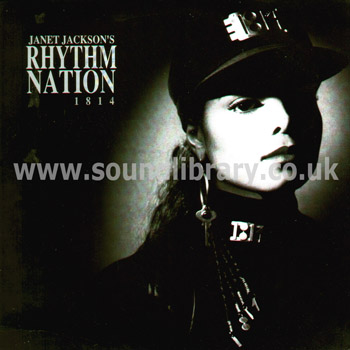 Janet Jackson Rhythm Nation UK Issue Stereo LP A&M AMA 3920 Front Sleeve Image