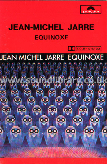 Jean Michel Jarre Equinoxe New Zealand Issue Stereo MC Polydor 3100 478 Front Inlay Card