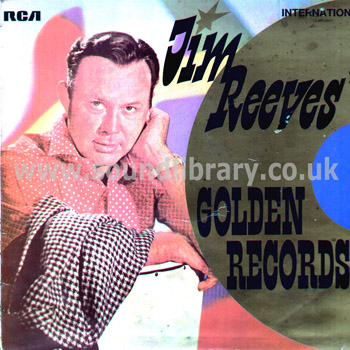 Jim Reeves Golden Records UK Issue Stereo LP RCA International Camden INTS 1070 Front Sleeve Image
