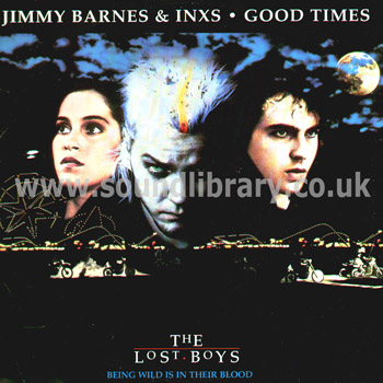 Jimmy Barnes Good Times UK Issue Stereo 12" Atlantic A 7751T Front Sleeve Image