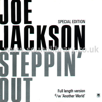 Joe Jackson Steppin' Out Stereo UK Issue 12" A&M AMSX 8262 Front Sleeve Image