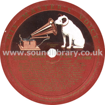 Joe Loss and His Orchestra Dancing Time For Dancers UK Issue 10" HMV DLP 1060 Label Image