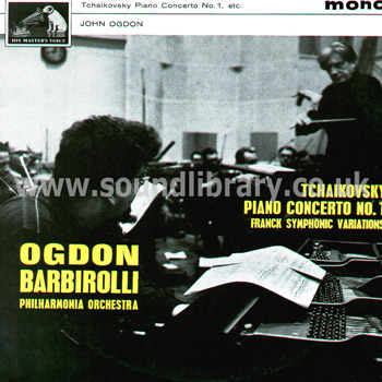 John Ogdon Sir John Barbirolli The Philharmonia Orchestra UK Issue LP HMV ALP 1991 Front Sleeve Image