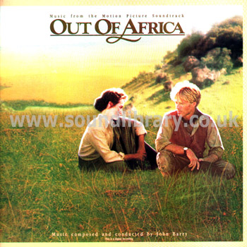 Out Of Africa John Barry UK Issue LP Front Sleeve Image