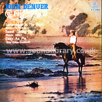 John Denver Fly Away Thailand Issue Stereo EP Front Sleeve Image