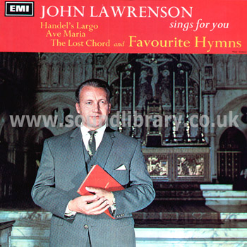 John Lawrenson Sings For You UK Issue Stereo LP HMV CSD 3638 Front Sleeve Image